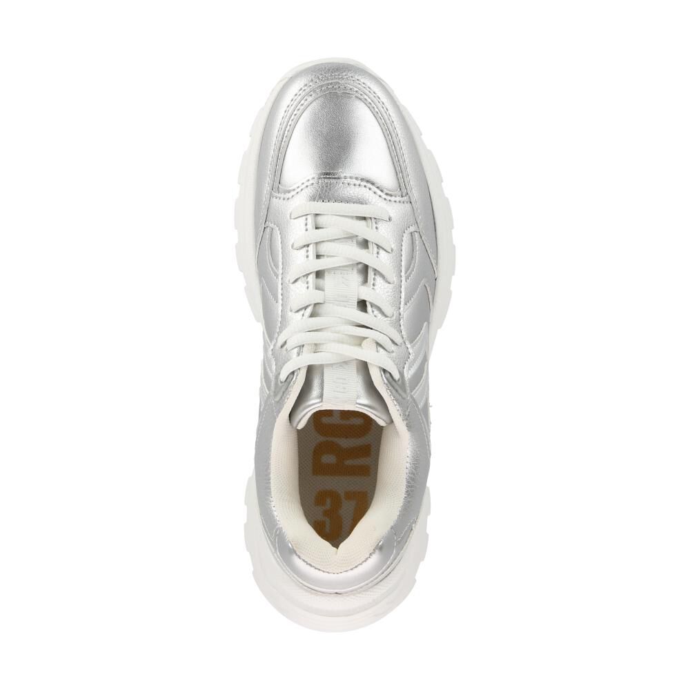 Zapatilla Urbana Mujer Rolly Go Silver image number 4.0