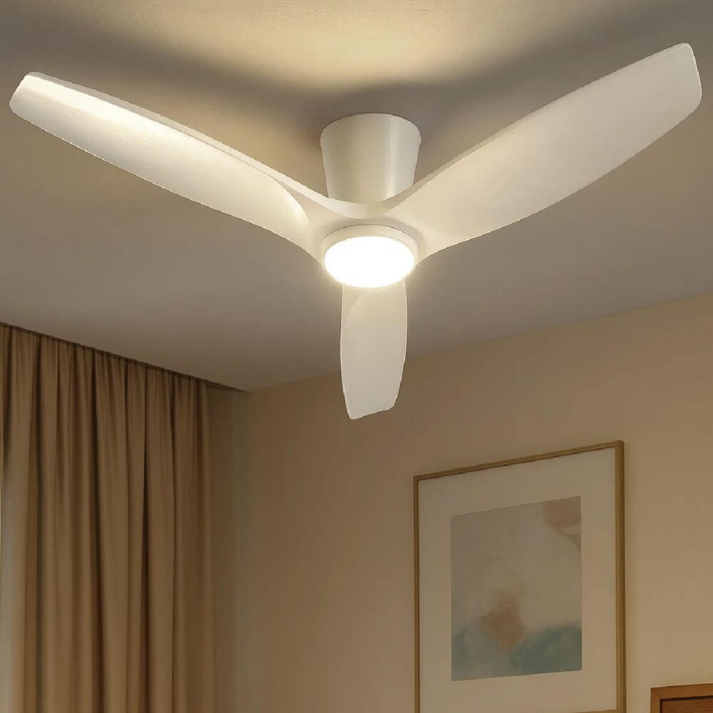 Ventilador De Techo Faro Blanco Con Luz Led 3 Colores 42 Primaterm image number 2.0