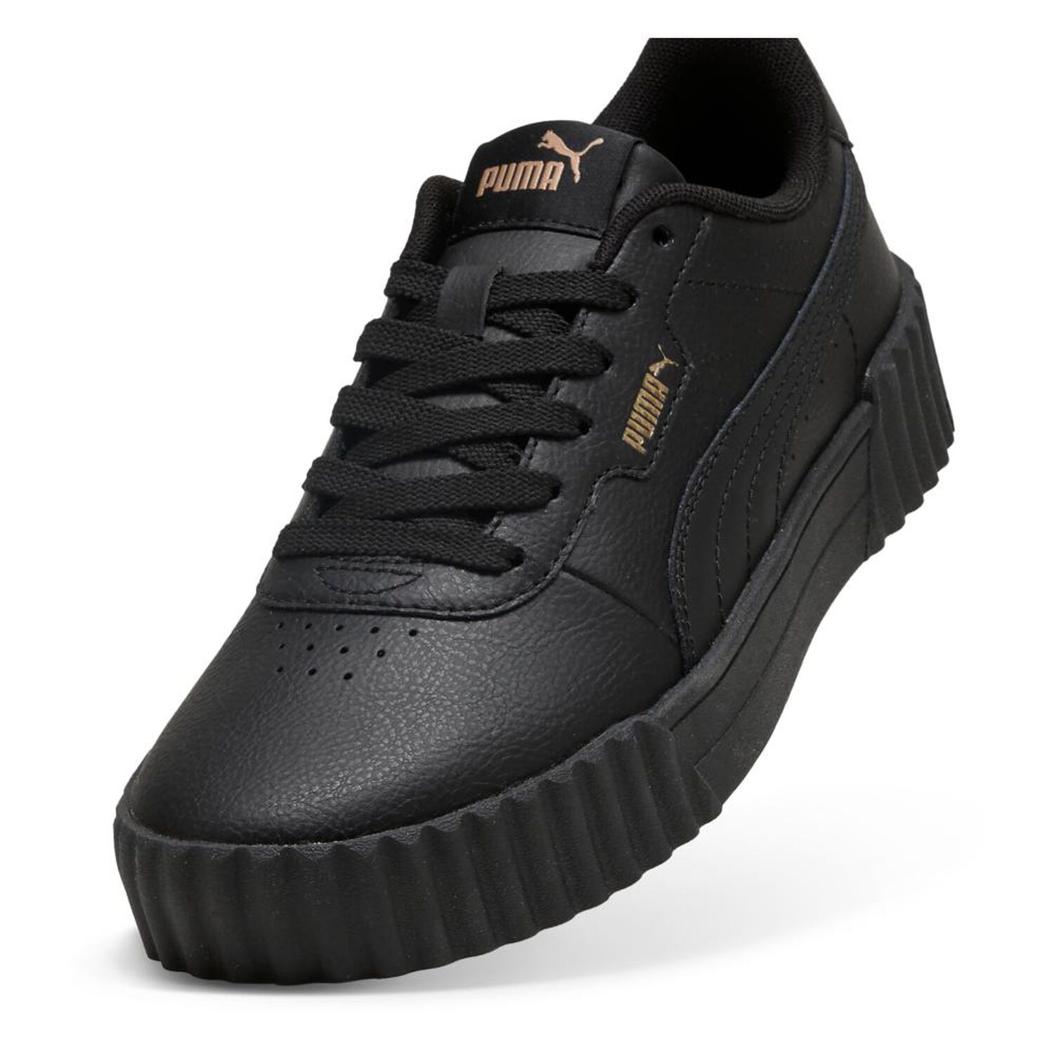 Zapatilla Escolar Mujer Puma Carina 3.0 Negro image number 4.0