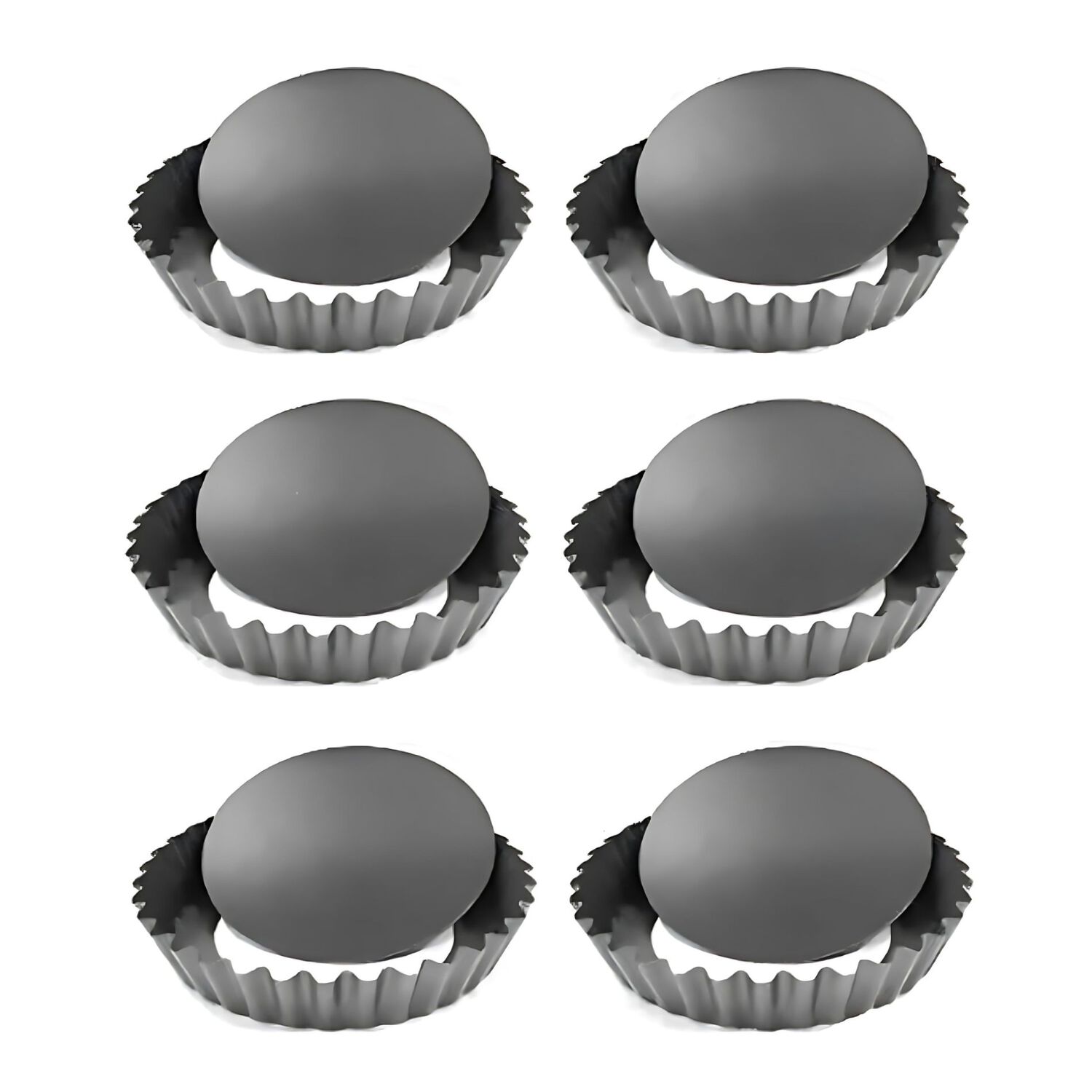 Set 6 Moldes De Tartaleta Desmontable 10,5cm image number 1.0