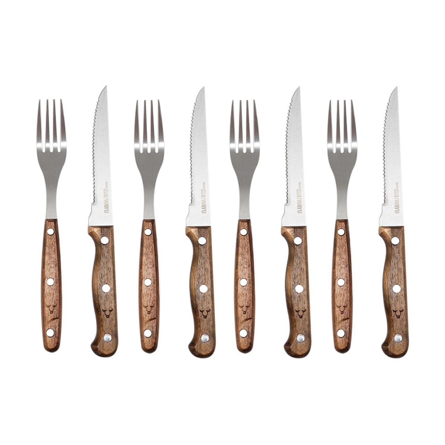 Set Cuchillos Y Tenedores Prm 8 Pcs Wayu image number 0.0