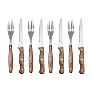 Set Cuchillos Y Tenedores Prm 8 Pcs Wayu