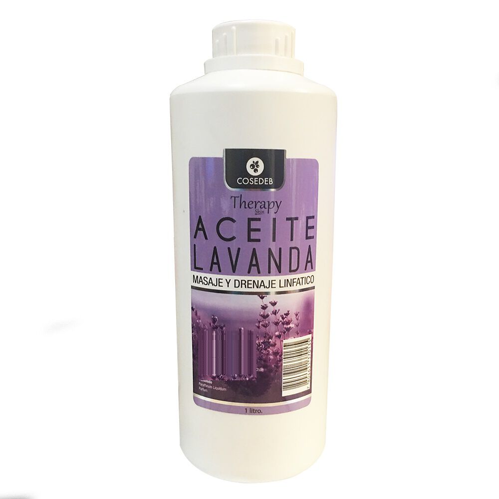 Aceite Masaje Therapy Hidratante Lavanda Cosedeb 1 Litro image number 0.0