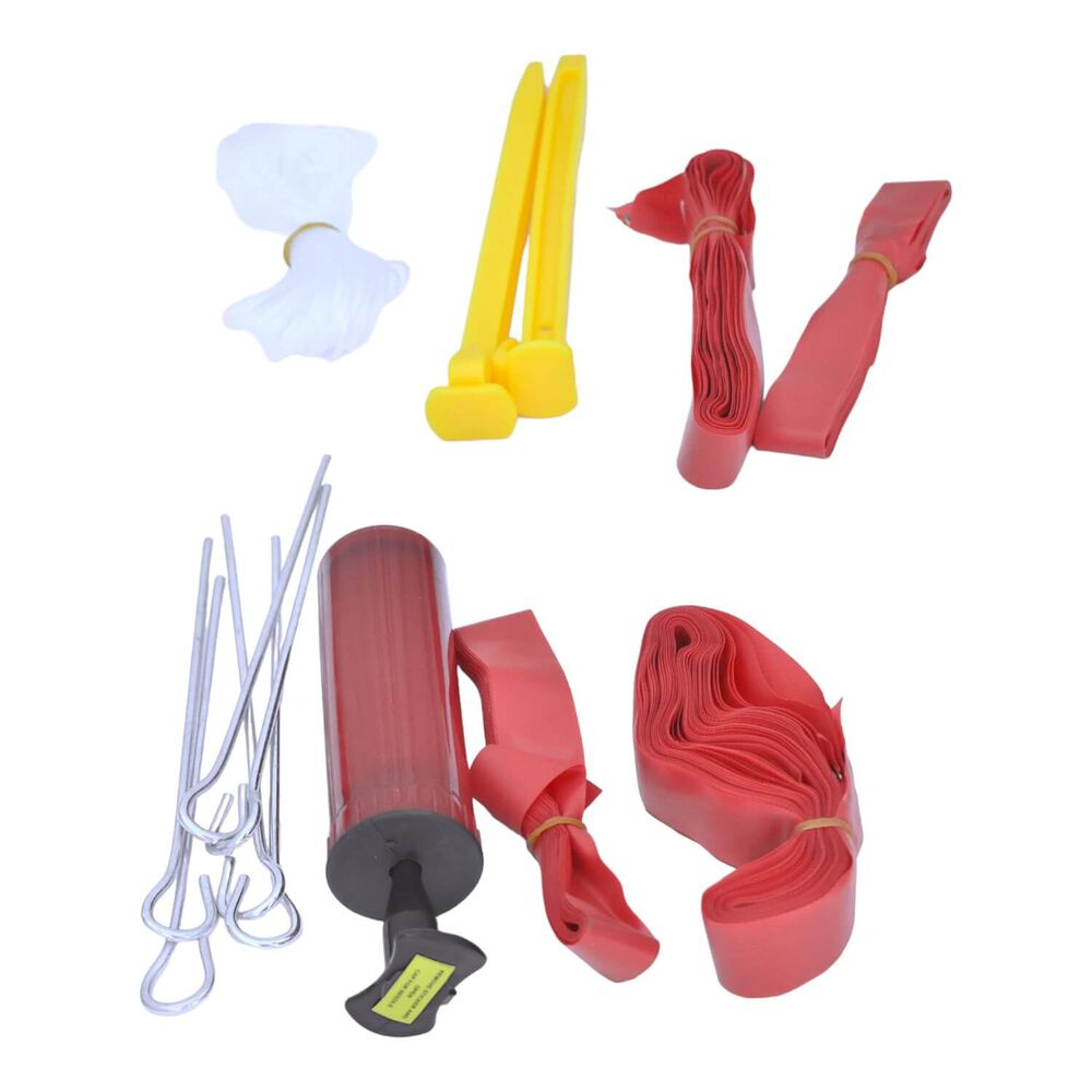Set Red De Volley + 2 Pelotas + Cintas + Estacas Gamepower image number 2.0