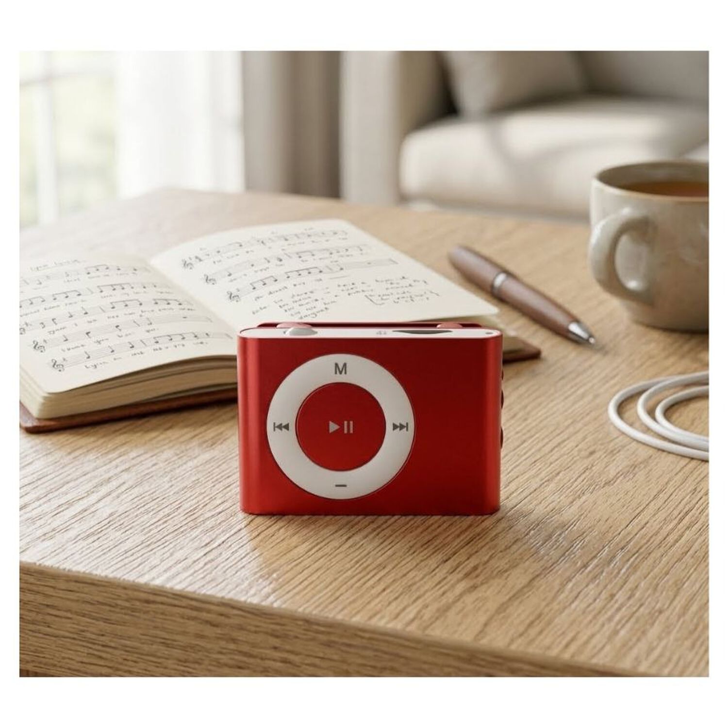 Reproductor Mp3 Clip Mini M&uacute;sica Sin Pantalla Estilo Shuffle image number 4.0