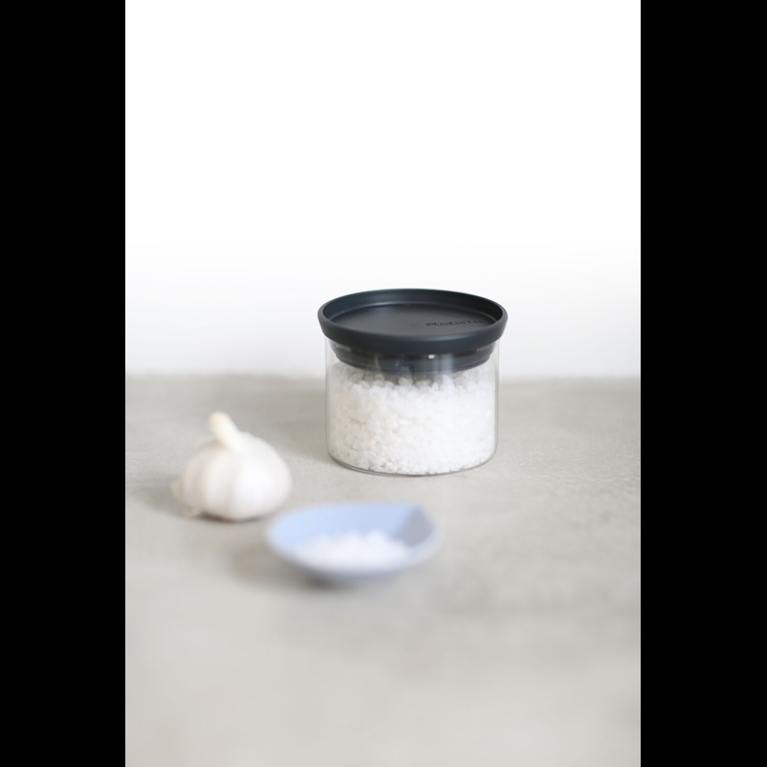 Contenedor De Vidrio Apilable 0,3 Lt Dark Grey image number 2.0