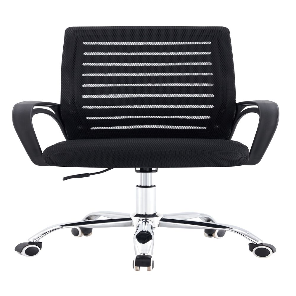 Silla De Oficina Ejecutiva Budapest Ergonomica Color Negro Bm-807 Arthome image number 1.0