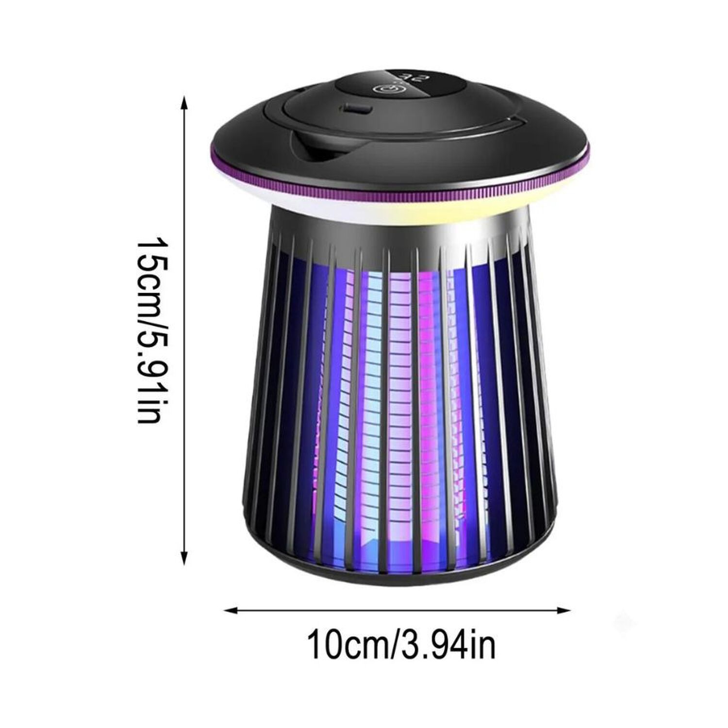 L&aacute;mpara Mata Mosquitos El&eacute;ctrica Repelente Insectos Usb image number 3.0