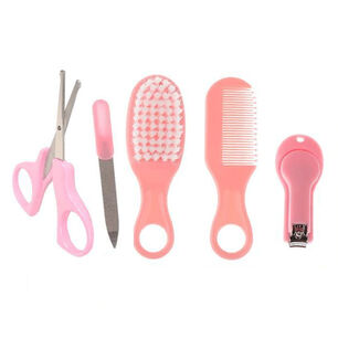 Set Manicure Cuidados Bebe 5 En 1 Cortau&ntilde;as Peine Cepillo