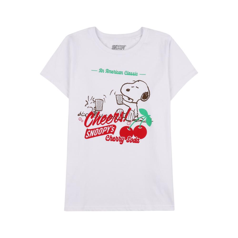 Polera Mujer Snoopy Freedom image number 0.0