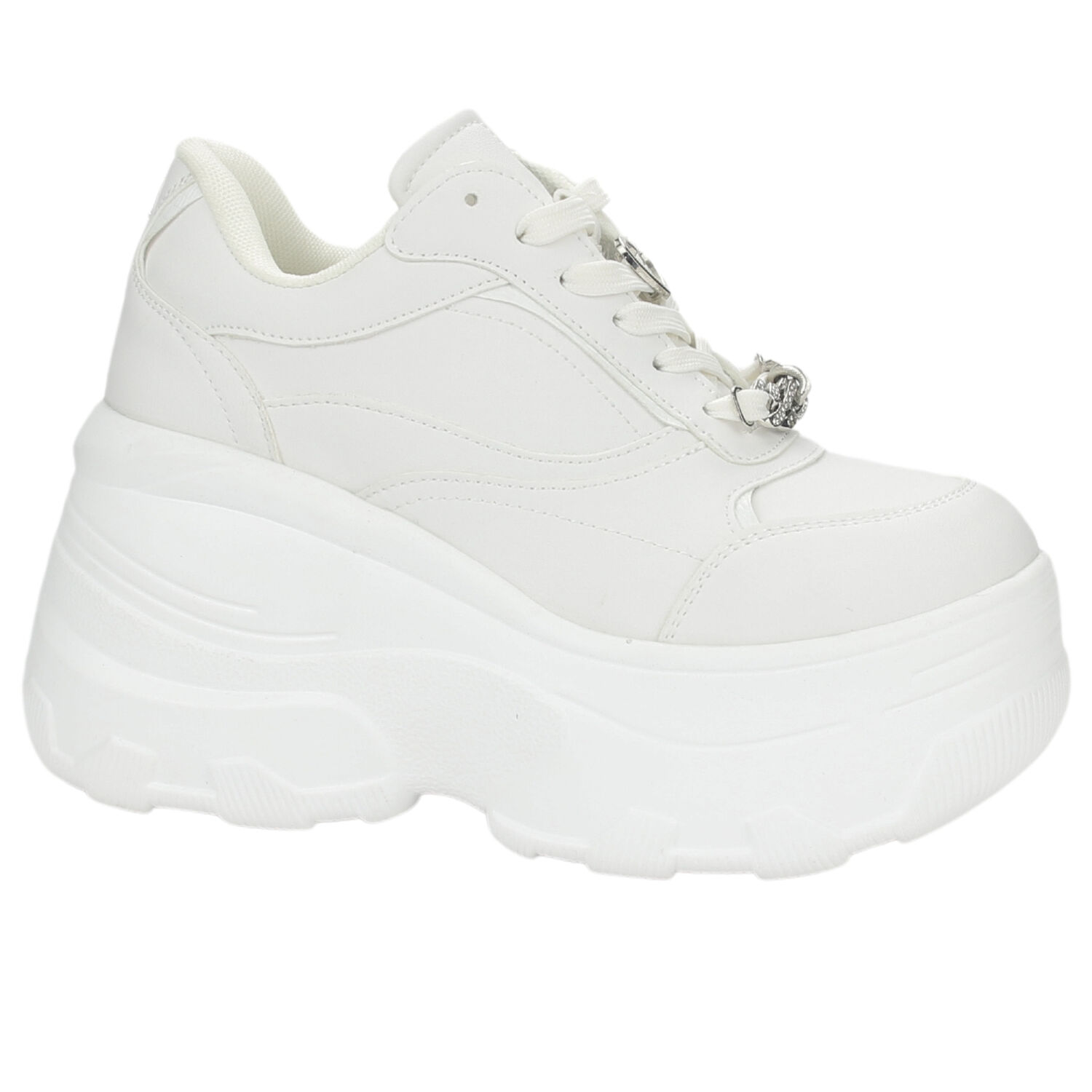 Zapatilla Chalada Mujer Nake-1 Blanco Urbano image number 0.0
