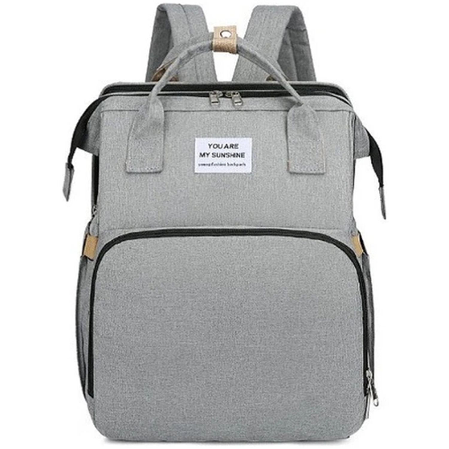 Bolso Mochila Cuna Plegable Impermeable Multifuncional image number 1.0