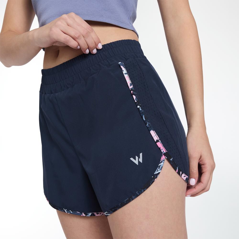 Short Deportivo Tiro Medio Mujer Wetland image number 4.0