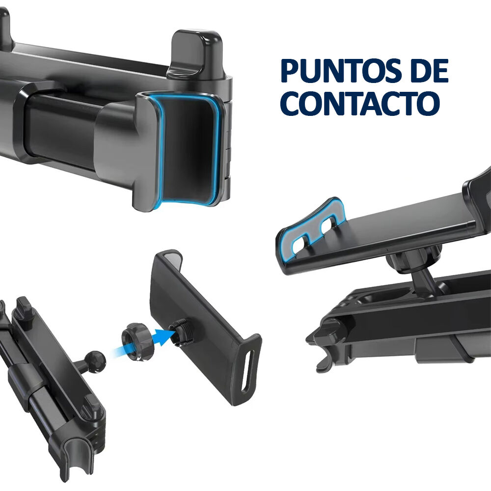 Soporte Para Tablet Y Teléfono En Auto Ideal Para Viajes Con Niños image number 5.0