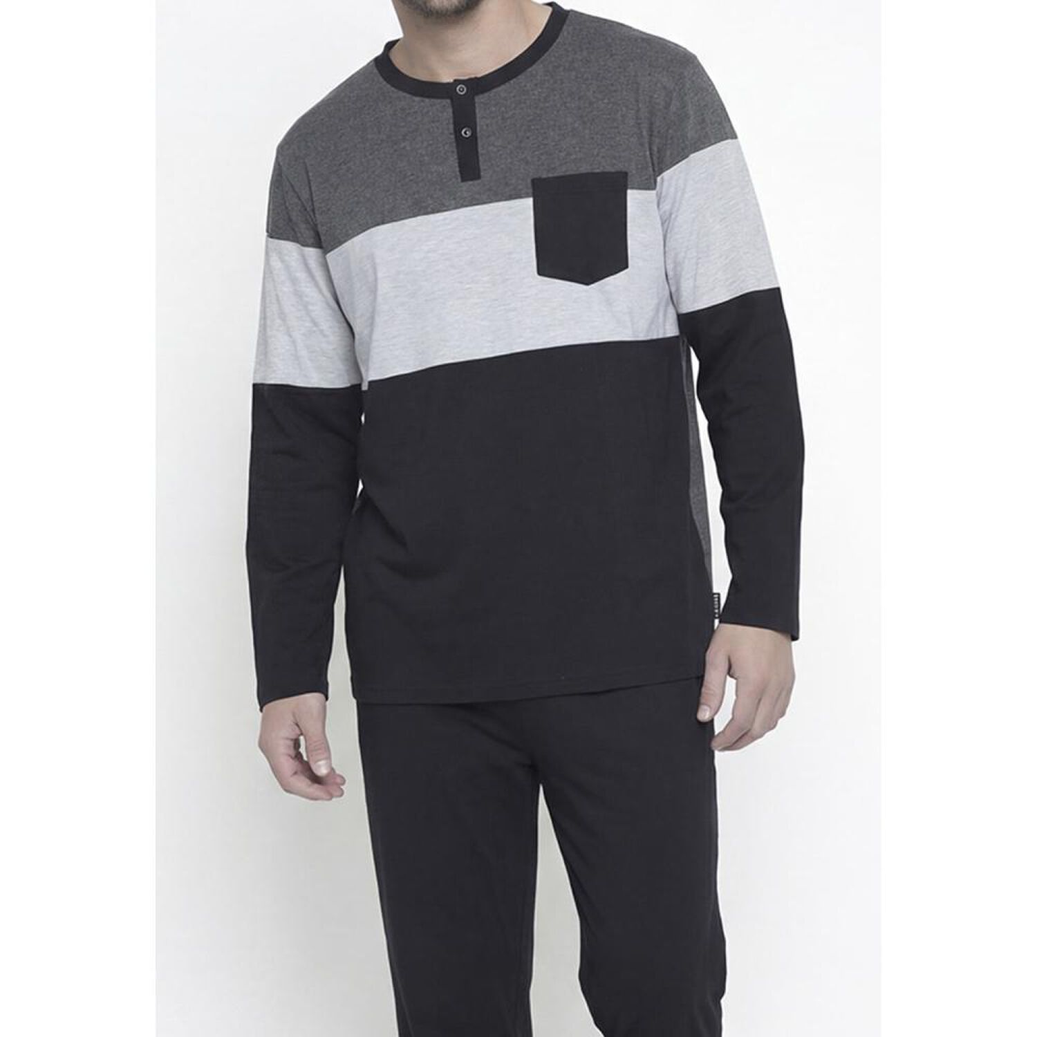 Pijama Hombre Largo Kayser image number 2.0