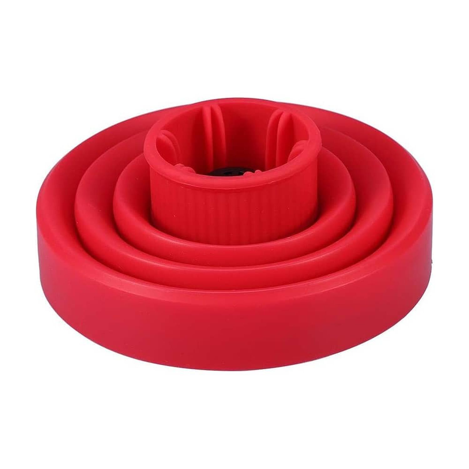 Difusor Para Secador De Cabello De Silicona Plegable Rojo image number 2.0