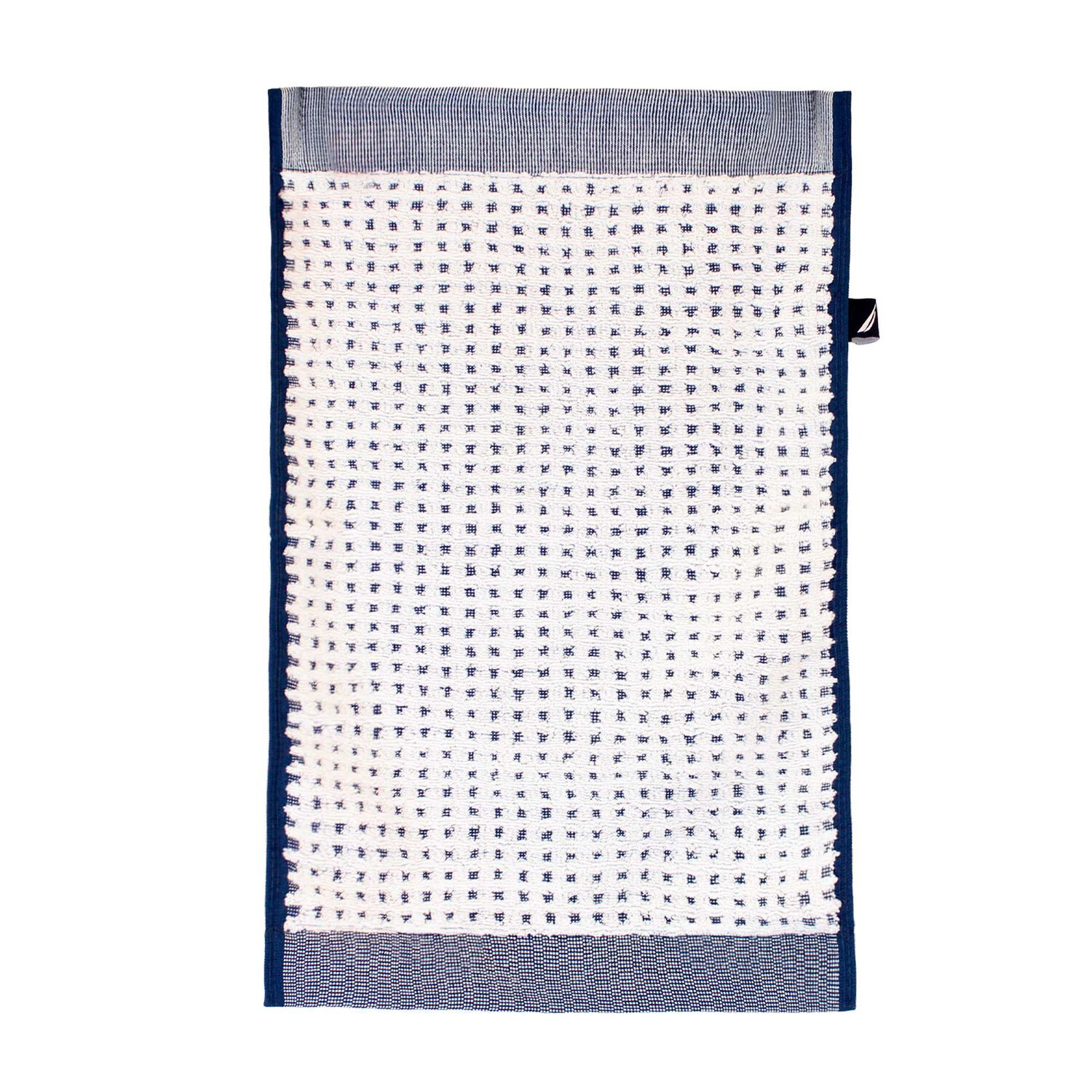 Toalla De Cara Mara Nautica Home 30x50cm Blanca-azul image number 4.0