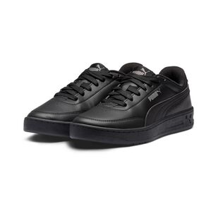 Zapatilla Escolar Unisex Puma Court Classic Clean Negro