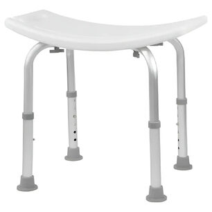 Asiento Seguridad Ducha Regulable Taumm Blanco