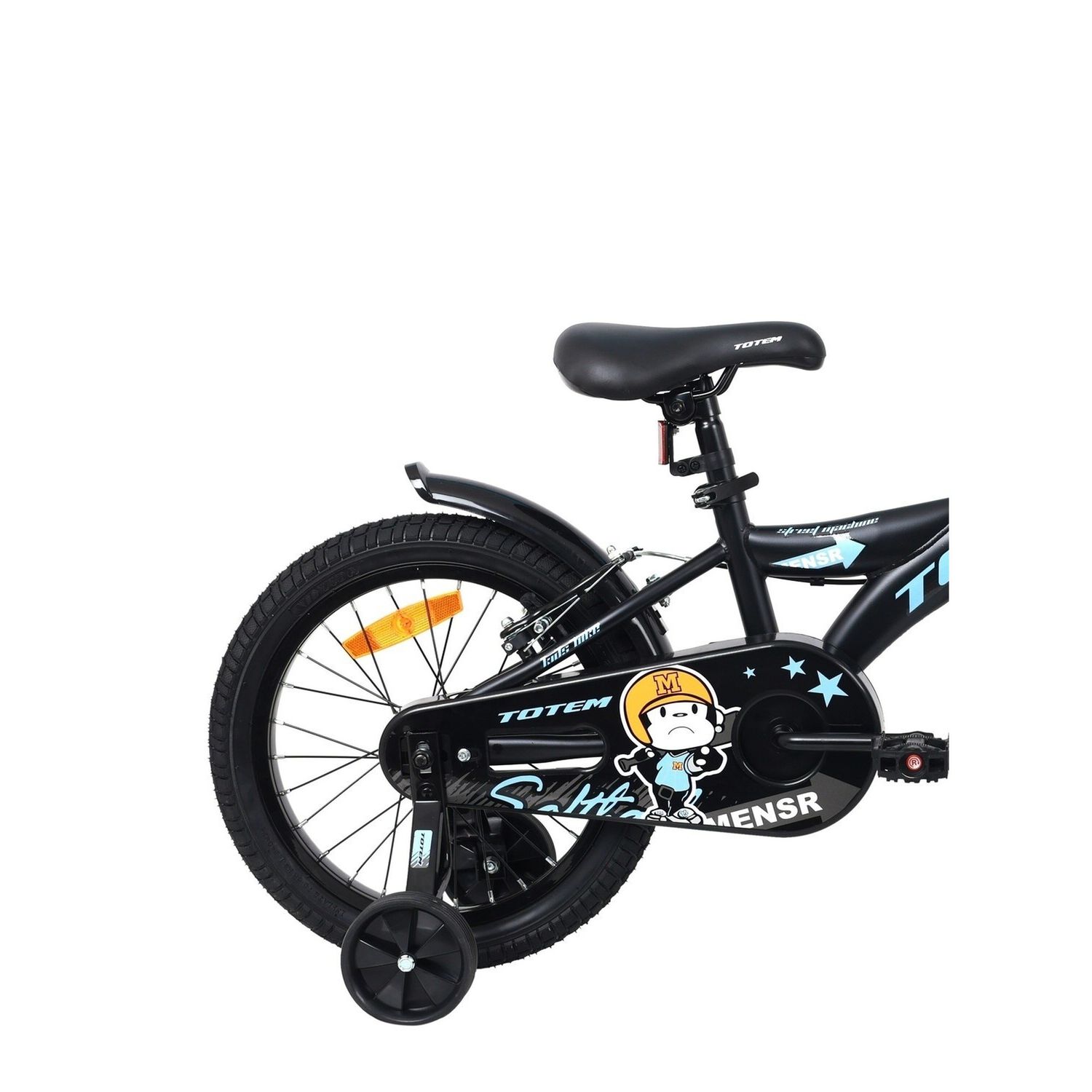 Bicicleta Totem Infantil Aro 16 Modelo Street Machine Negro image number 2.0