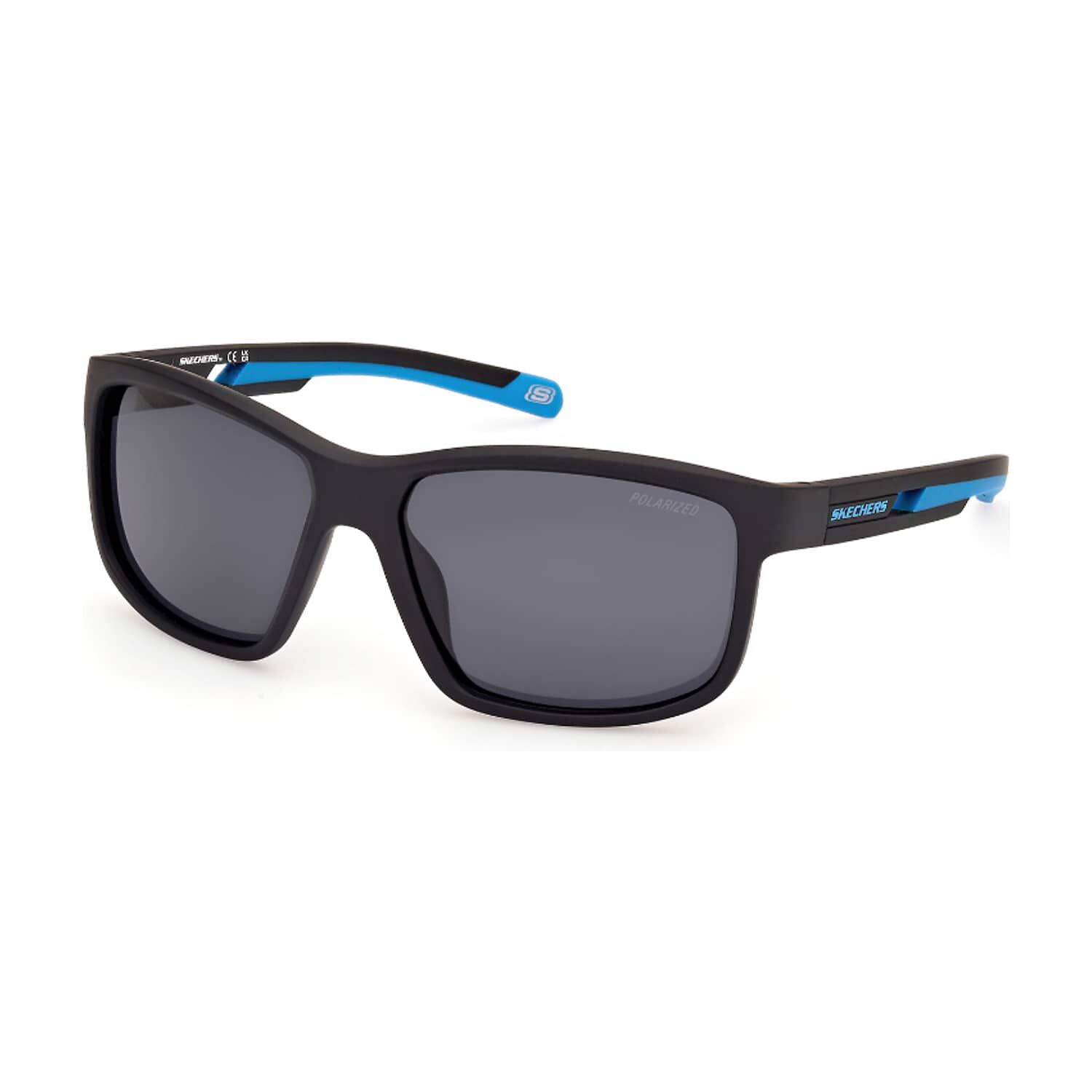 Lentes De Sol Negro Mate Polarizados Skechers image number 1.0