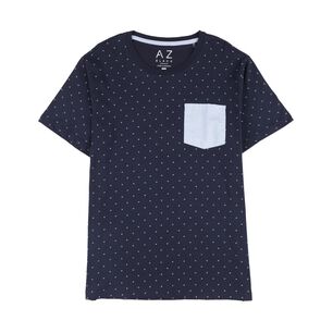 Polera Hombre Az Black