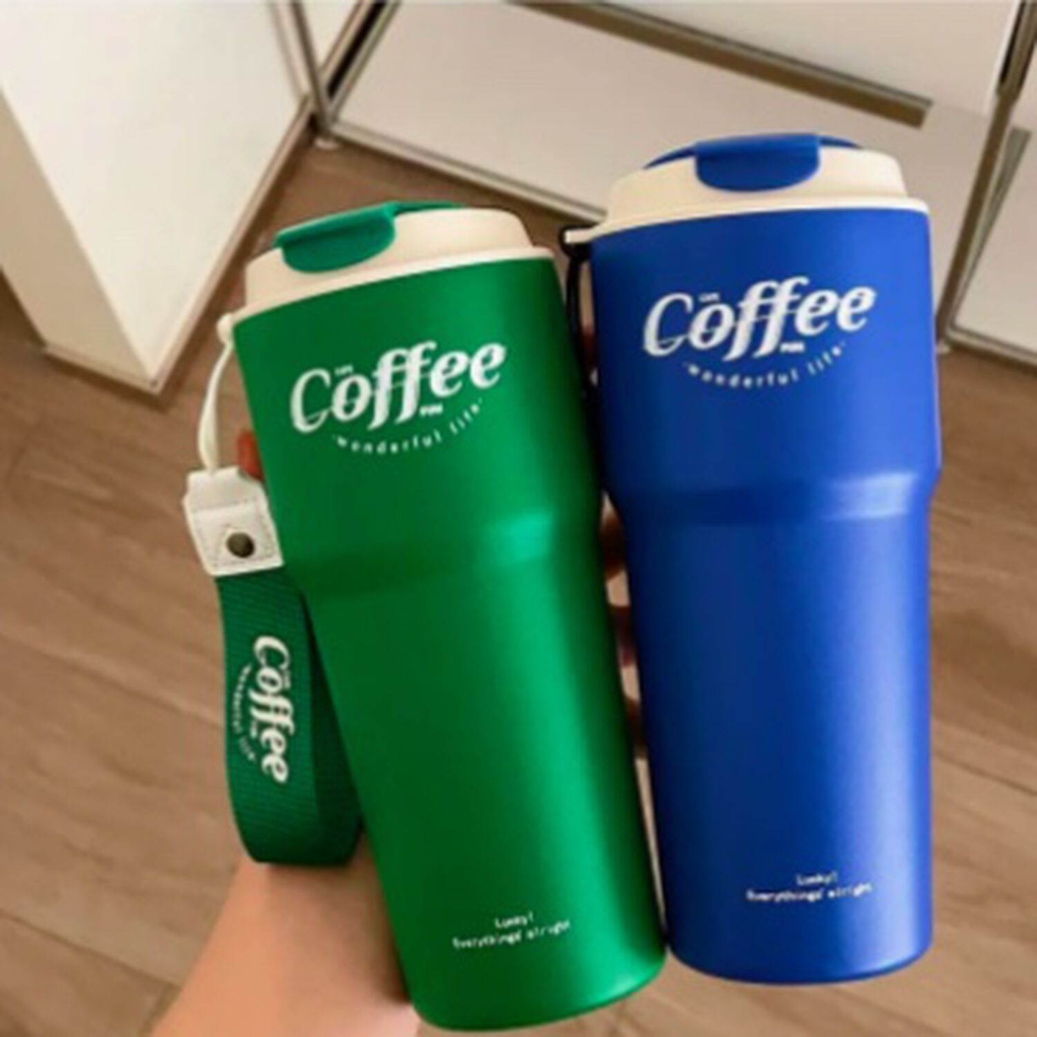 Termo Para Cafe Mug Verde image number 2.0