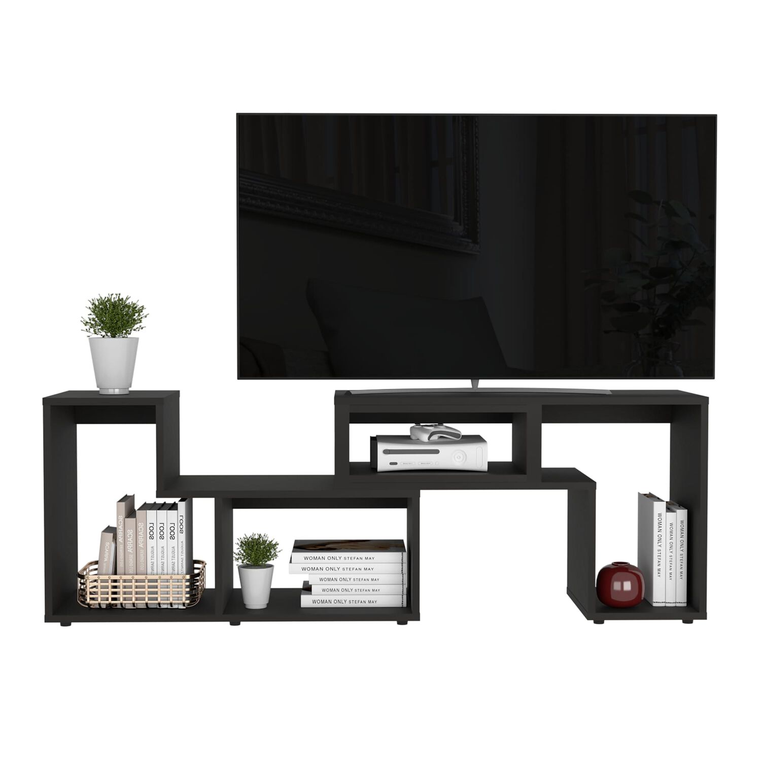 Rack Tv 50" Extensible 120/160 Cm image number 2.0