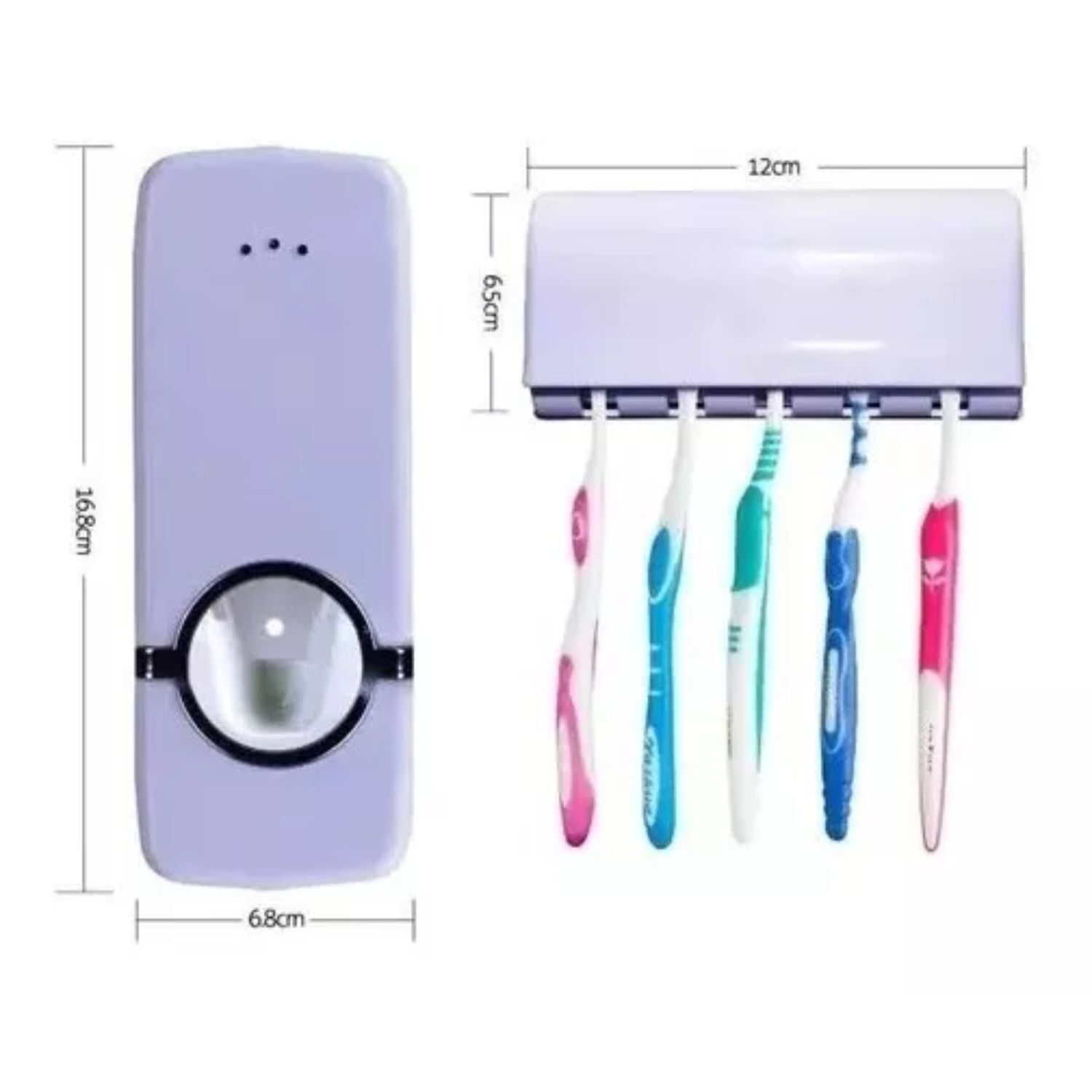 Dispensador Organizador Autom&aacute;tico Para Pasta Dientes image number 2.0