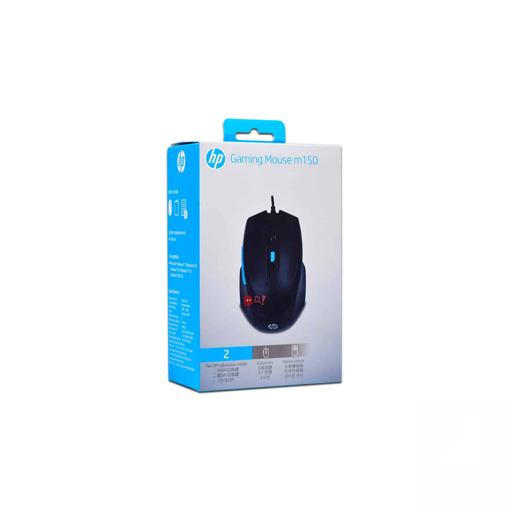 Mouse Gamer Hp M150 Color Blanco Sensor &Oacute;ptico - Ps image number 2.0