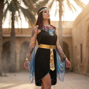 Disfraz De Mujer Faraona Egipcia Cleopatra Halloween