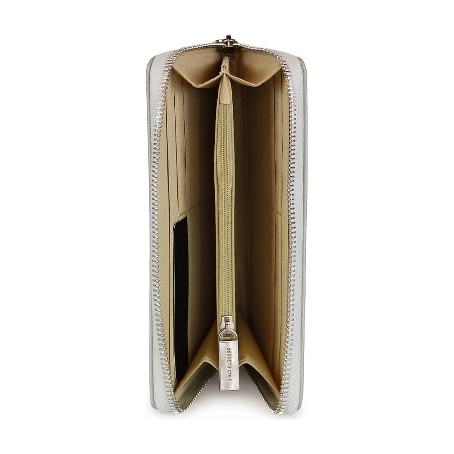 Billetera Mujer Felicity Gris Kenneth Cole image number 3.0
