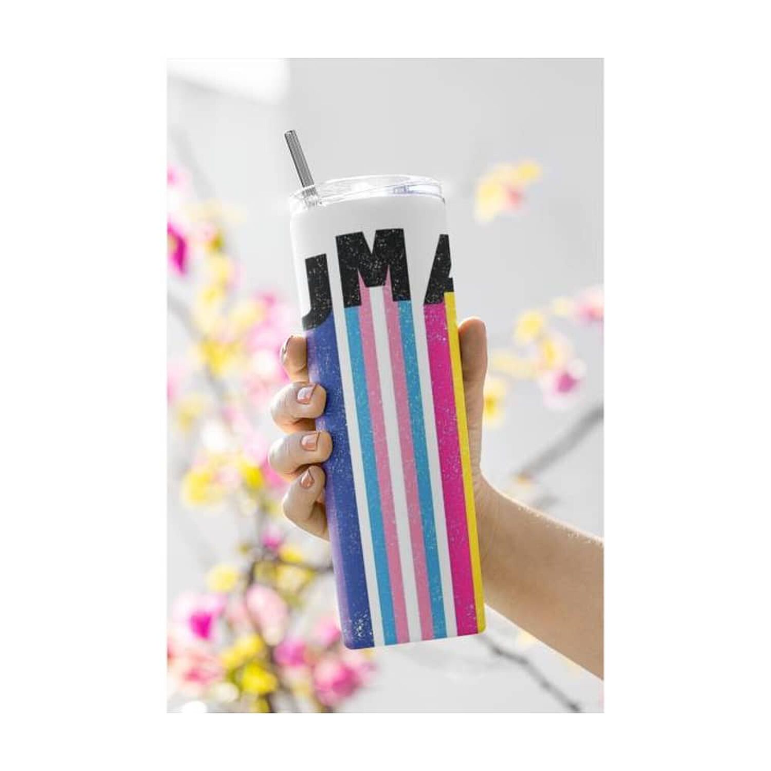 Termo Botella T&eacute;rmica Orgullo Lgtb Arcoiris Lgbtiq Human image number 3.0