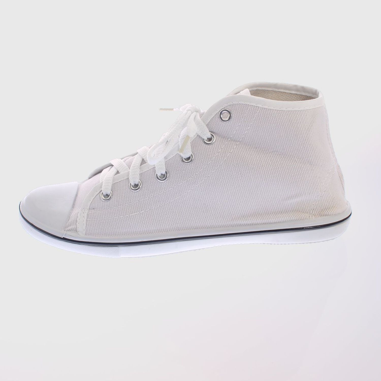 Zapatilla Lona Blanco V&iacute;a Franca Art. 53815white image number 3.0
