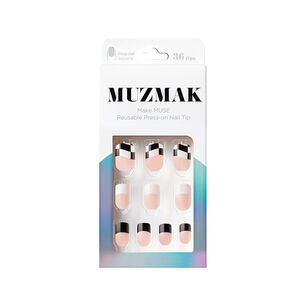 Muzmak - U&ntilde;as Press On Checkerboard Wave Regular Square 36 U.