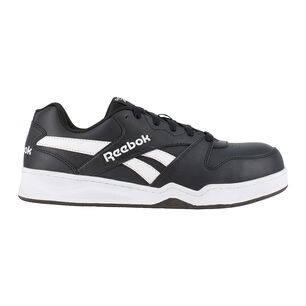 Zapatilla De Seguridad Reebok Clasica Ca&ntilde;a Baja Negro Hombre