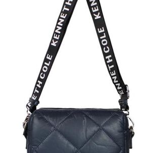 Cartera Acolchada Peyton + Billetera Abella Azul Kenneth Cole