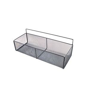 Organizador Canastilla Met&aacute;lico 40 Cm Almacenamiento Hogar
