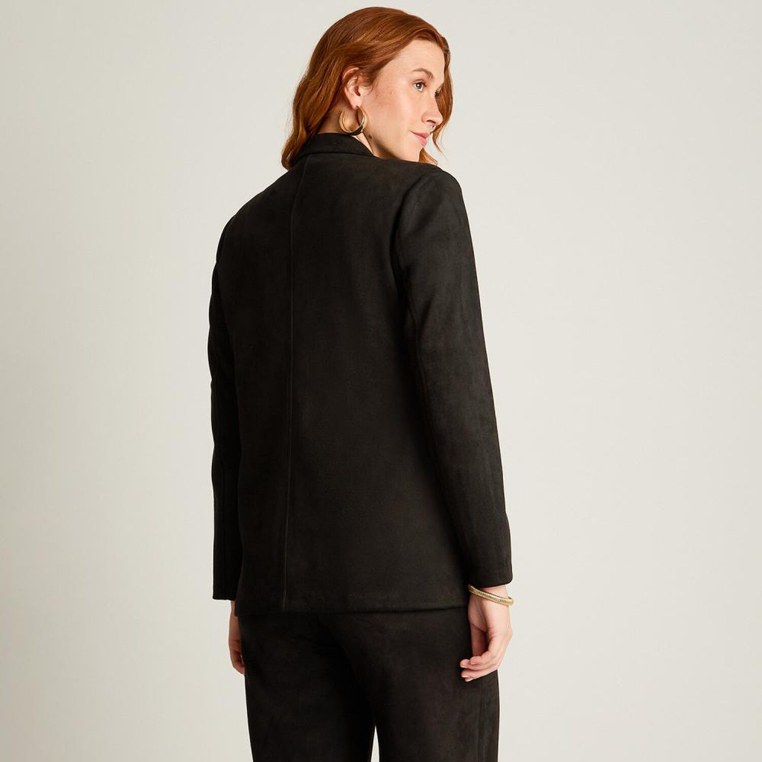 Blazer Manga Larga Cuello Solapa Mujer Lorenzo Di Pontti image number 2.0