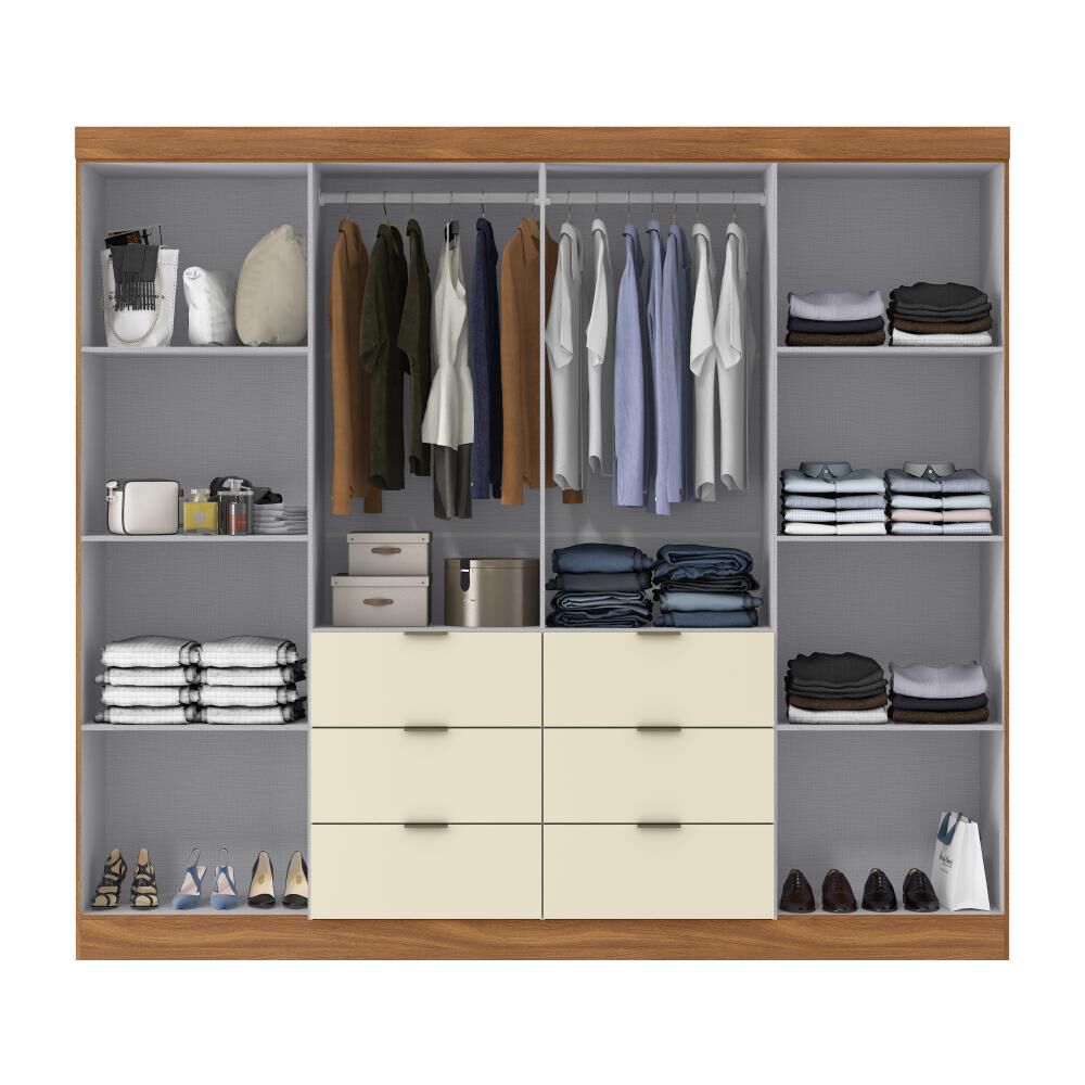 Cl&oacute;set Di Poretti Design Closet Click / 4 Puertas / 6 Cajones image number 1.0