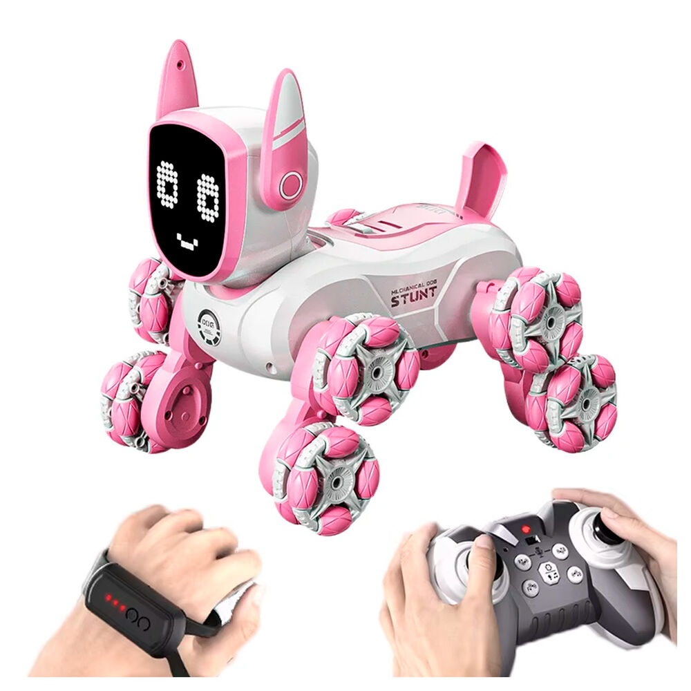 Perro Robot Juguete Interactivo Con Control Y Luces Led image number 0.0