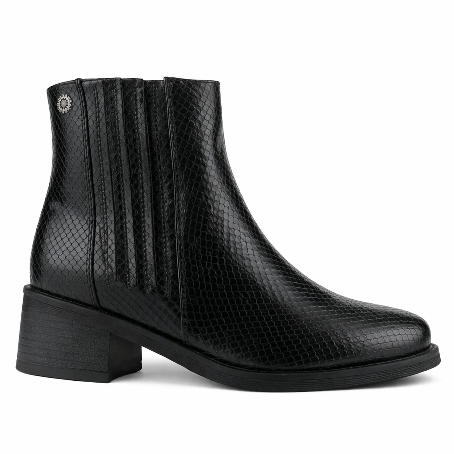 Botin Negro Mujer Casual Chalada Trafa image number 0.0