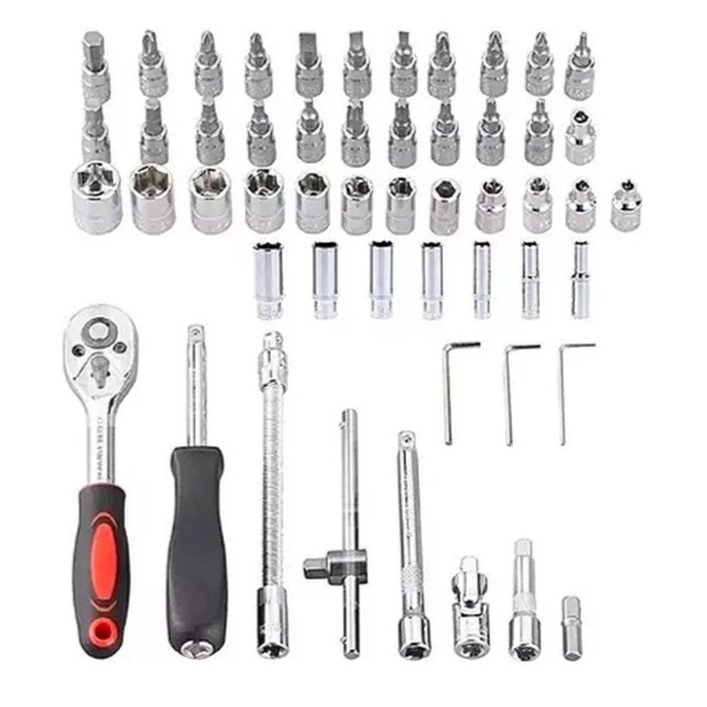 Set Caja De Dados Juego Herramientas 53 Pcs/044 image number 2.0