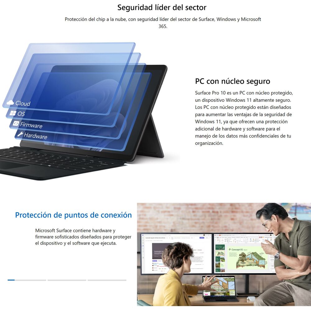 Surface Pro 10 - Tablet Windows 11, Core Ultra 7, 16gb Ram, 512gb Ssd image number 8.0