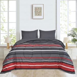 Set Plumón + Juego De Sábanas Casaideal Genova / 1.5 Plazas