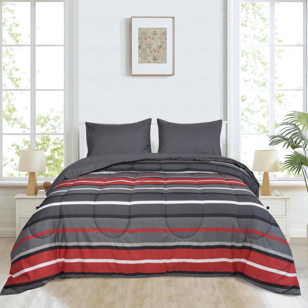 Set Plumón + Juego De Sábanas Casaideal Genova / 1.5 Plazas image number 0.0