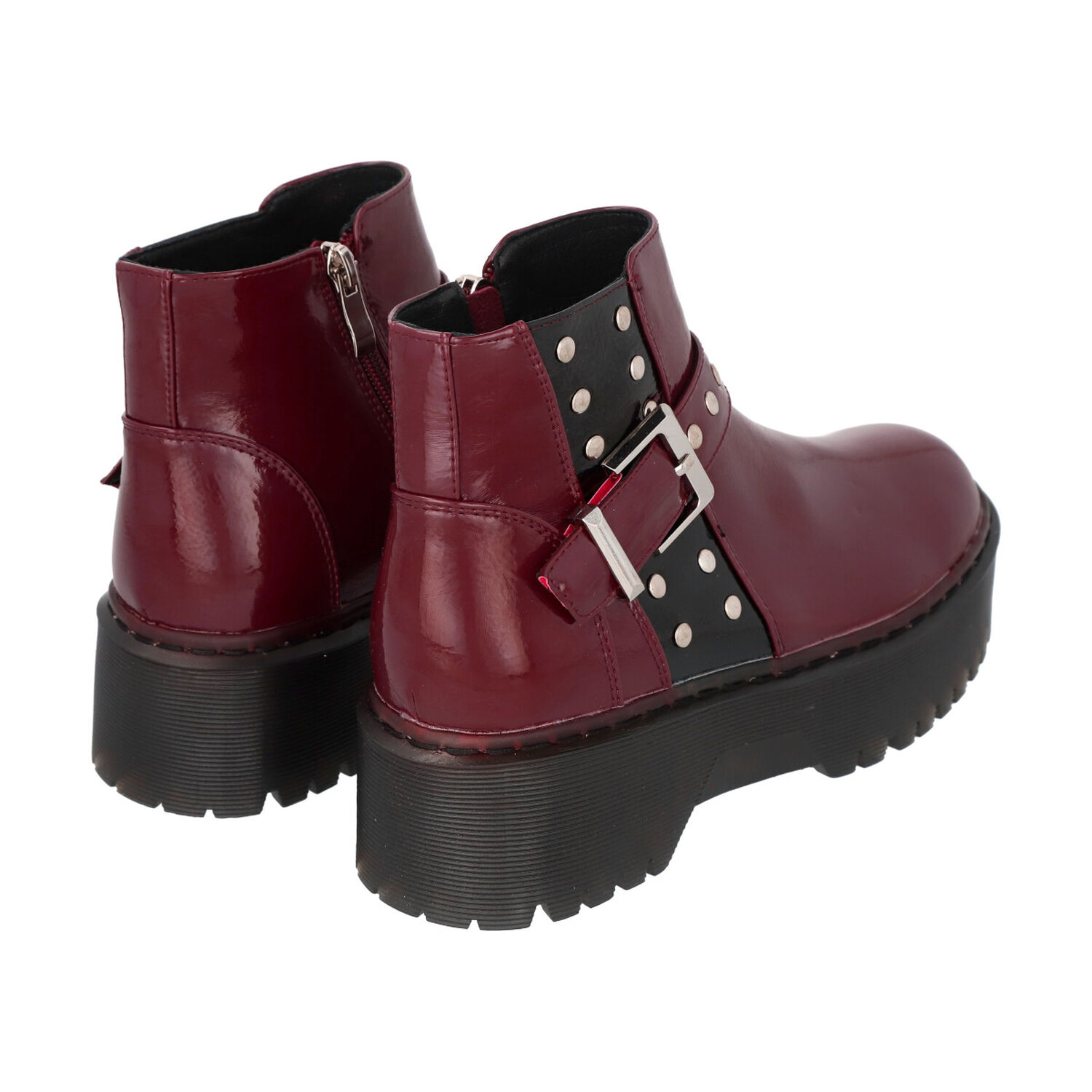 Botin Mujer Burdeo Rob 53 Police image number 4.0