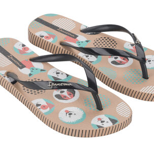 Sandalia Mujer Beige Pets Ipanema