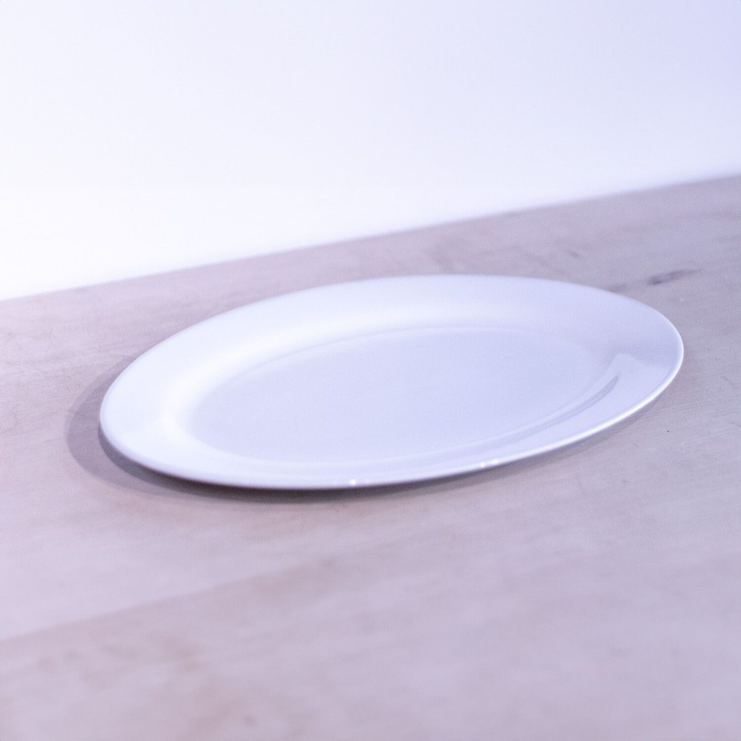 Set De 6 Plato Ovalado Porcelana 35 Cm Linea Tower image number 2.0
