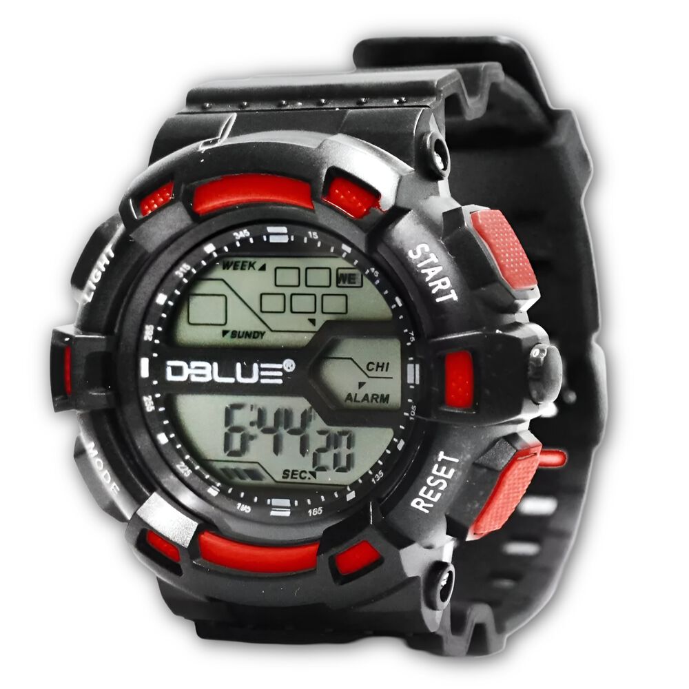 Reloj Digital Deportivo Multifuncional Dbrgs01 Red Edition image number 0.0